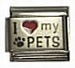 I Heart my Pets (hartje rood) en pootje