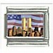 USA Vlag m/ World Trade Center